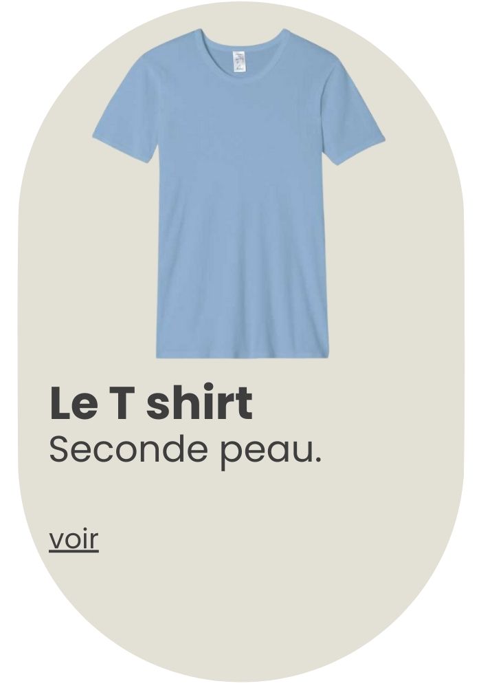 T shirt seconde peau, Made in France