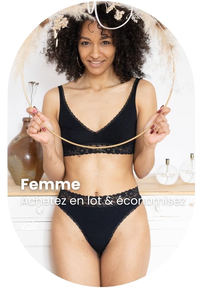 Femme : sous-vêtements made in france abordable | Lemahieu