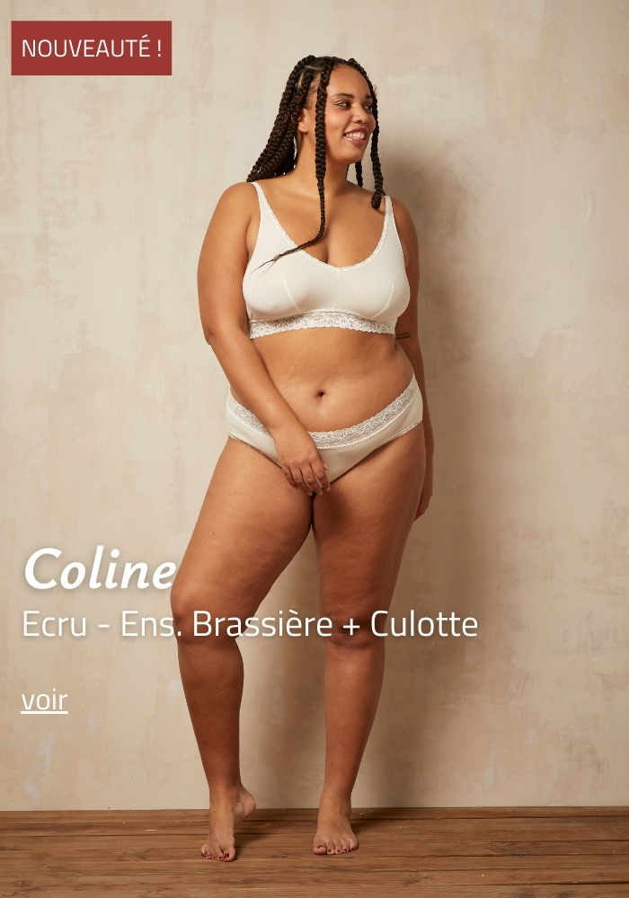 Ensemble Brassière et Culotte 100ù coton bio 