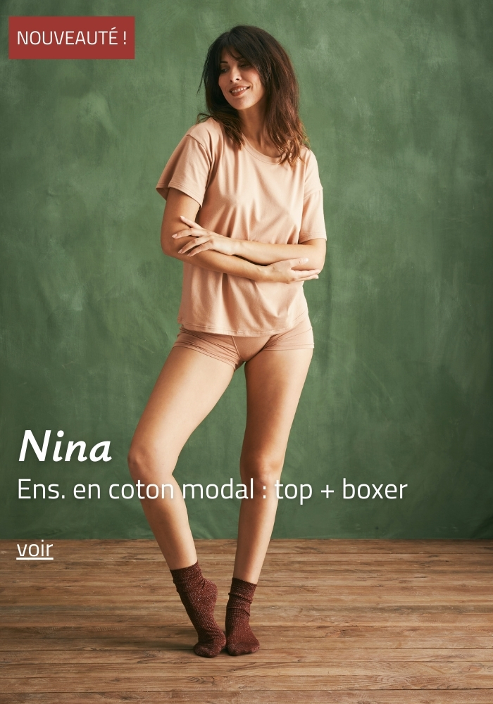 Boxers et Shorty Femme Made In France Lemahieu