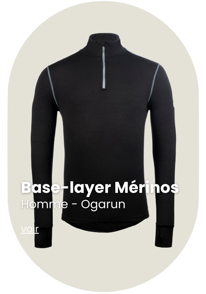 Base-layer Laine Mérinos - Ogarun Made in France - Lemahieu