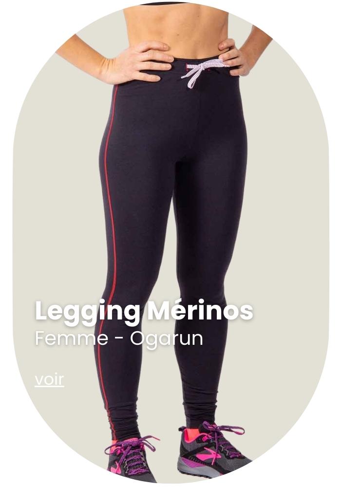 Legging Laine Mérinos - Ogarun Made in France - Lemahieu