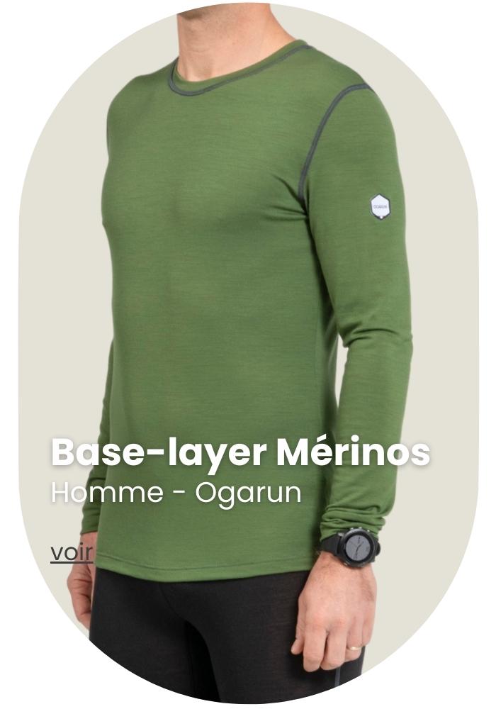 Base-layer Laine Mérinos - Ogarun Made in France - Lemahieu