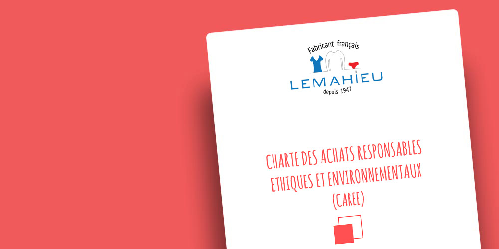 Charte des Achats Responsables | Lemahieu