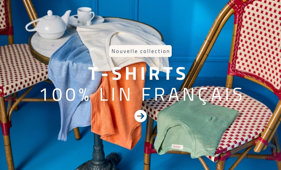 T-shirts en lin français