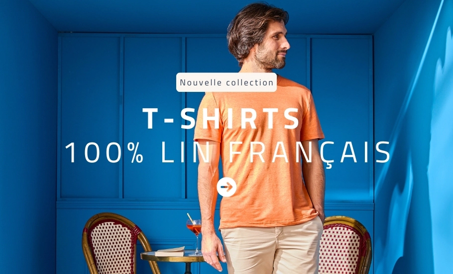 T-shirts en lin français